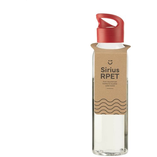 Sirius Grs Rpet 650 Ml Transparant Rood
