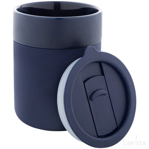 Keramische reisbeker (300 ml) Blauw