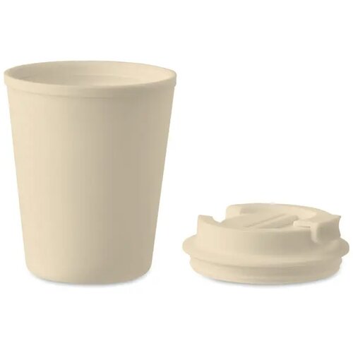 Gerecyclede koffiebeker Beige 300 ml