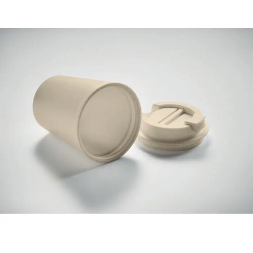 Gerecyclede koffiebeker Beige 300 ml