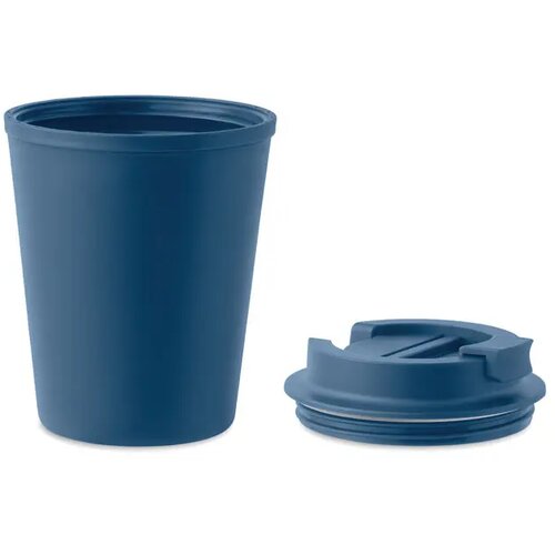 Gerecyclede koffiebeker Blauw 300 ml