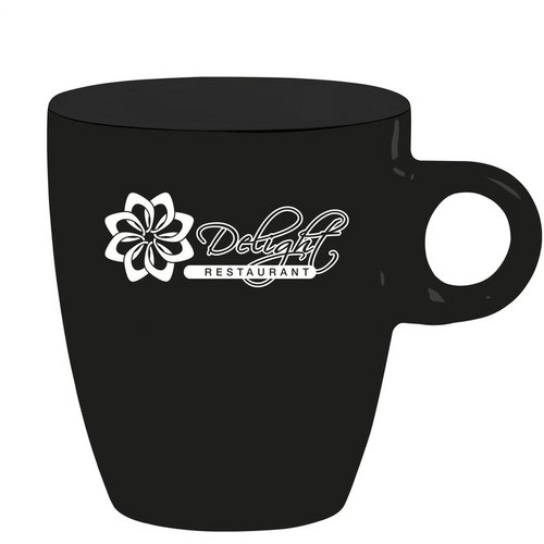Coffeecup Mok Zwart/Zwart 200 ml