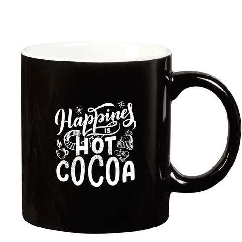 Kitty Mug Mok 350 ml Zwart 350 ml
