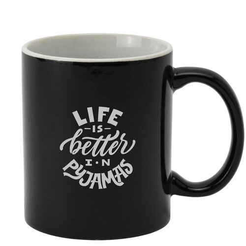 Kitty Mug Mok 350 ml Zwart 350 ml