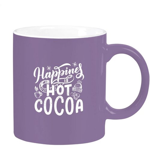 Kitty Mug Mok 350 ml Paars 350 ml