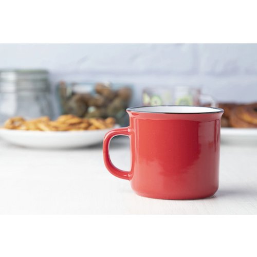 Woodstock Vintage Mok Rood 300 ml