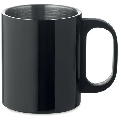 Dubbelwandige mok 300 ml Taniss zwart