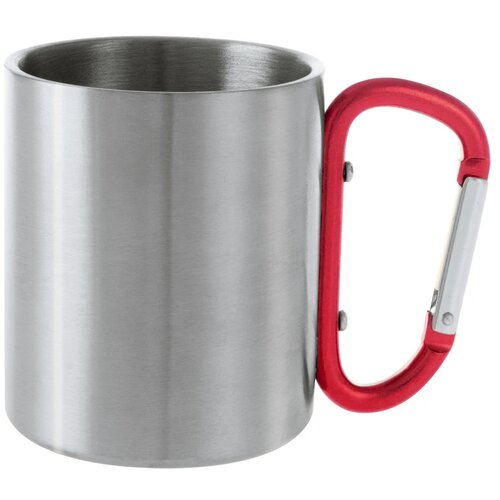 Bastic Metalen Mok Rood 200 ml 200 ml