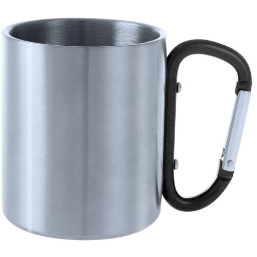 Bastic Metalen Mok Zwart 200 ml 200 ml