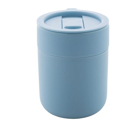 Keramische reisbeker Lichtblauw 300 ml