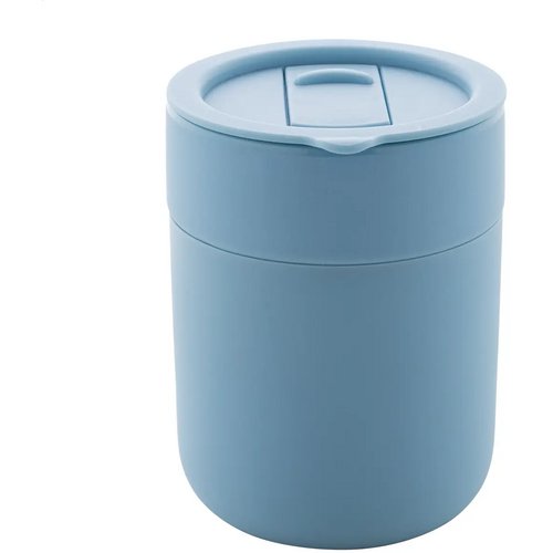 Keramische reisbeker Lichtblauw 300 ml