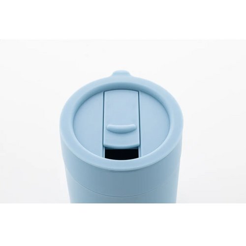 Keramische reisbeker Lichtblauw 300 ml
