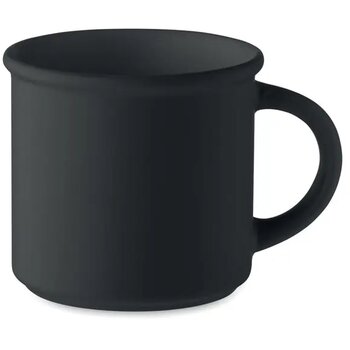 Keramische mok 300ml matte afwe Cupage zwart Keramische mok 300ml matte afwe Cupage zwart