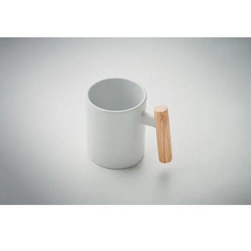 Keramische mok 320ml Crenate wit