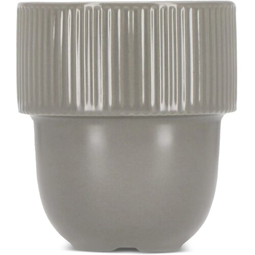 Sagaform Inka mok met oor 270ml grijs