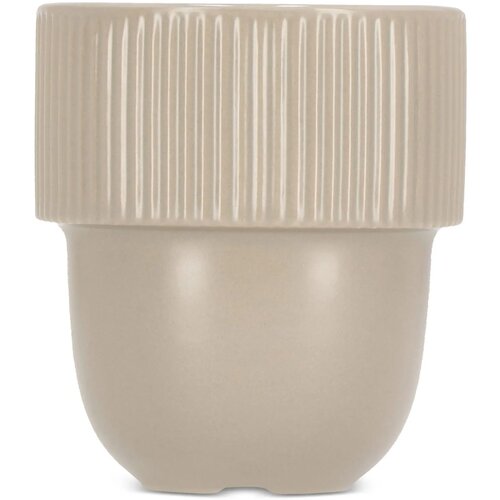 Sagaform Inka mok met oor 270ml licht grijs