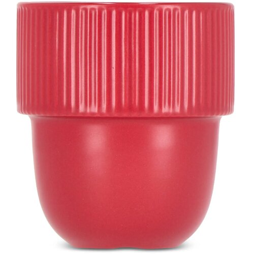Sagaform Inka mok met oor 270ml rood