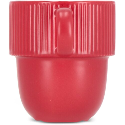 Sagaform Inka mok met oor 270ml rood