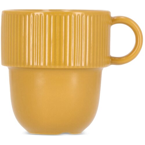 Sagaform Inka mok met oor 270ml geel