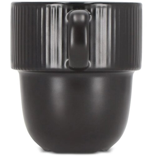 Sagaform Inka mok met oor 270ml zwart