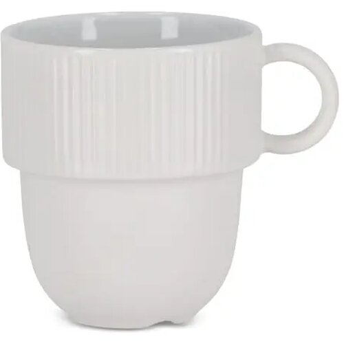 Sagaform Inka mok met oor 270ml wit
