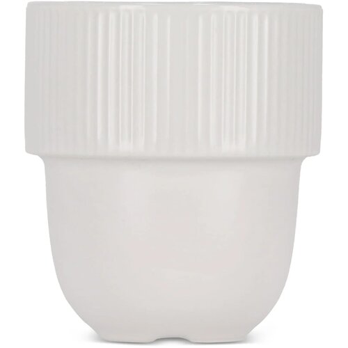 Sagaform Inka mok met oor 270ml wit