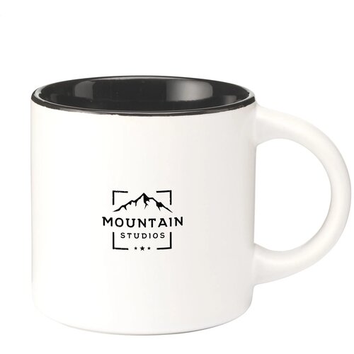 Coppa Mug 330 Ml Mok Zwart